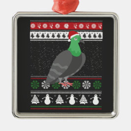 Pigeon - Jul Pigeon God jul Julgransprydnad Metall