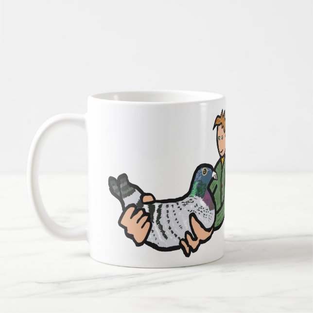 Pigeon Keeping Kaffemugg (Vänster)