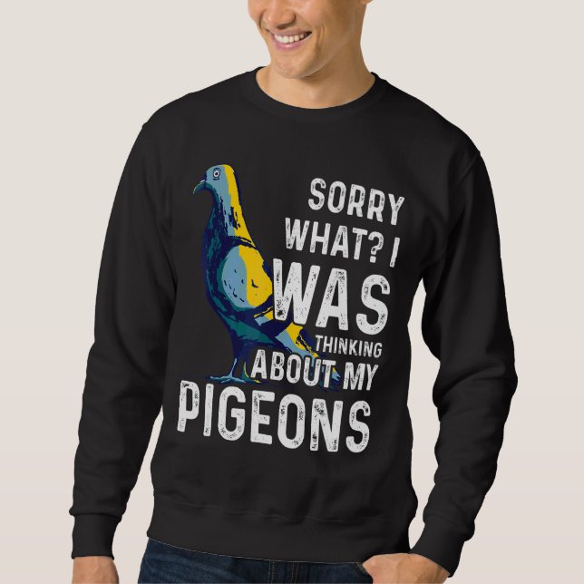 Pigeon Lång Ärmad Tröja (Framsida)