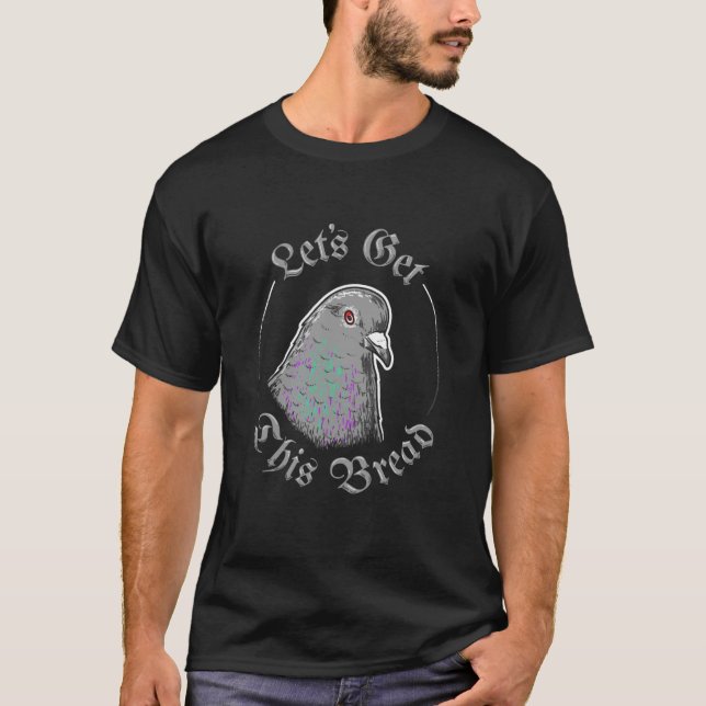 Pigeon Låt oss att få den här lampan T Shirt (Framsida)