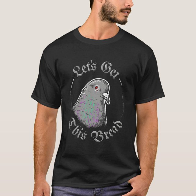 Pigeon Låt oss den här lampan - Låt oss den här la T Shirt (Framsida)