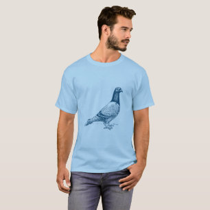 Pigeon - Ocean Blue T Shirt