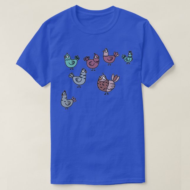 Pigeon Pals 2 T Shirt (Design framsida)