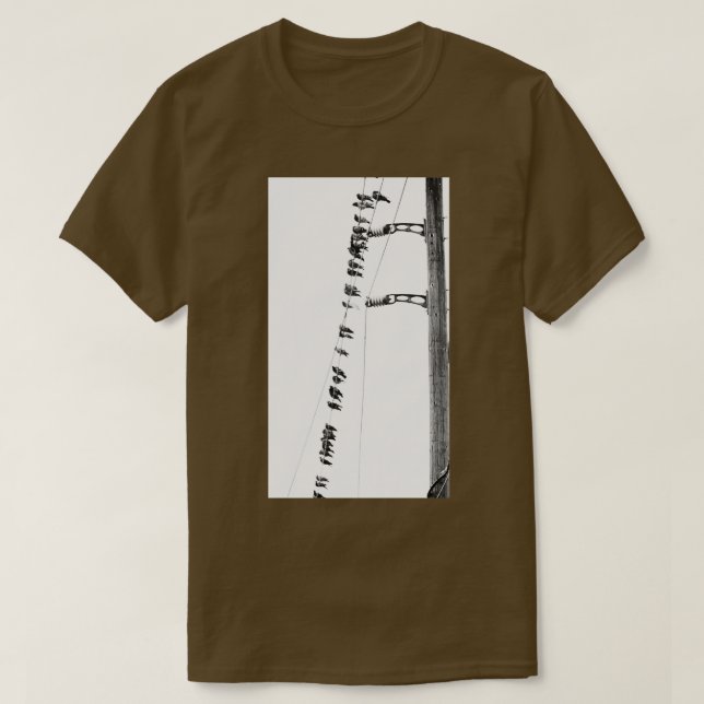 Pigeon Parad T Shirt (Design framsida)