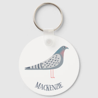 Pigeon-Personlig Nyckelring