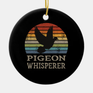 Pigeon - Pigeon Whisperer Julgransprydnad Keramik