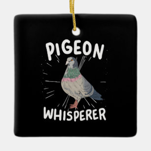Pigeon - Pigeon Whisperer Julgransprydnad Keramik