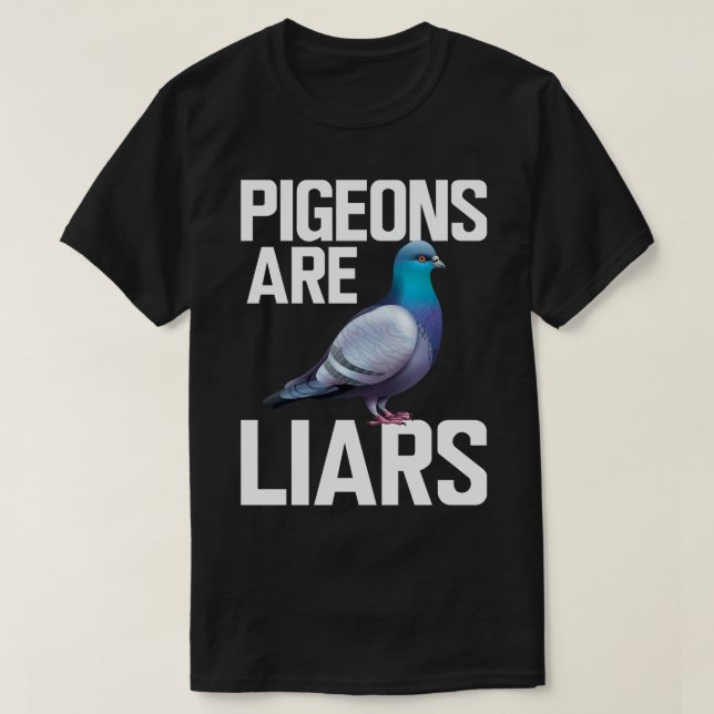 Pigeon Pigeons är lira T Shirt (Design framsida)