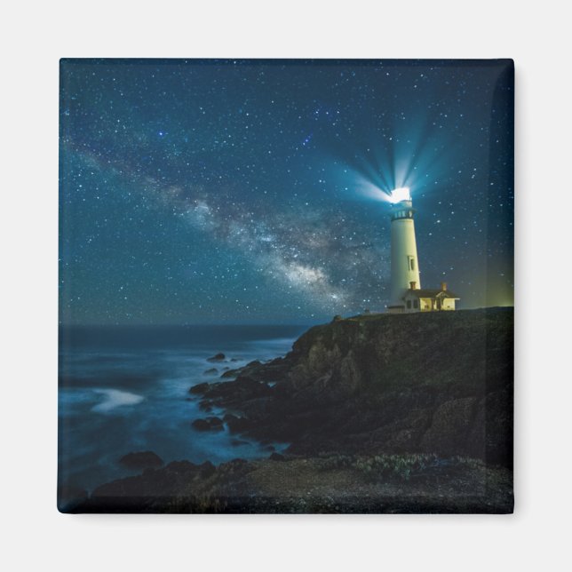 Pigeon Point Light Station, Ca Magnet (Framsidan)