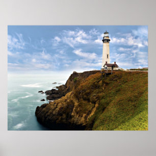 Pigeon Point Lighthouse Kalifornien Poster