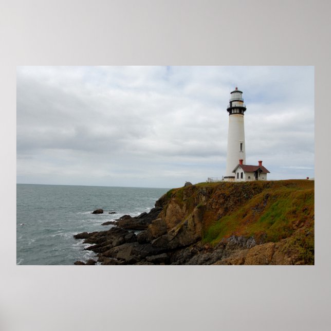 Pigeon Point Lighthouse Poster (Framsidan)