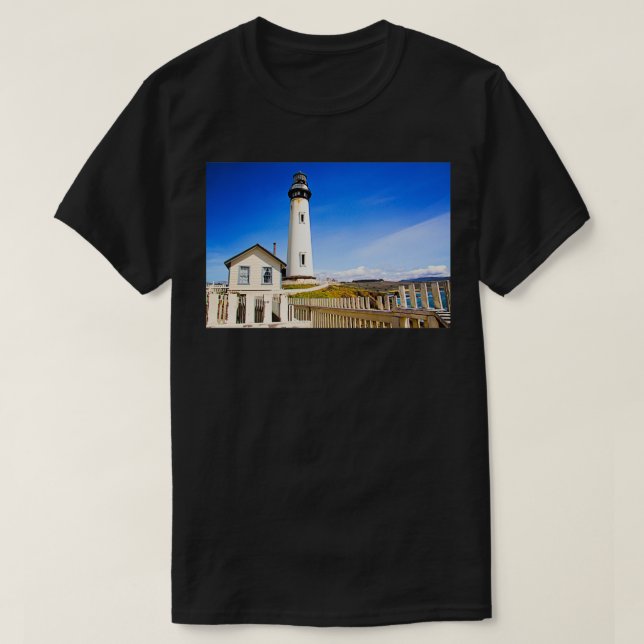 Pigeon Point Lighthouse T Shirt (Design framsida)
