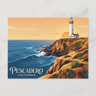 Pigeon Point Lighthouse USA Vykort