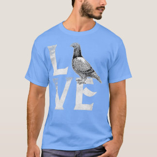 Pigeon Post Kärlek 2 T Shirt