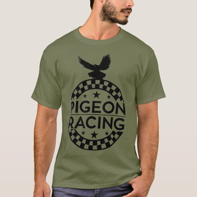 Pigeon    RacingClassic Bird Racers Gift_7 T Shirt (Framsida)