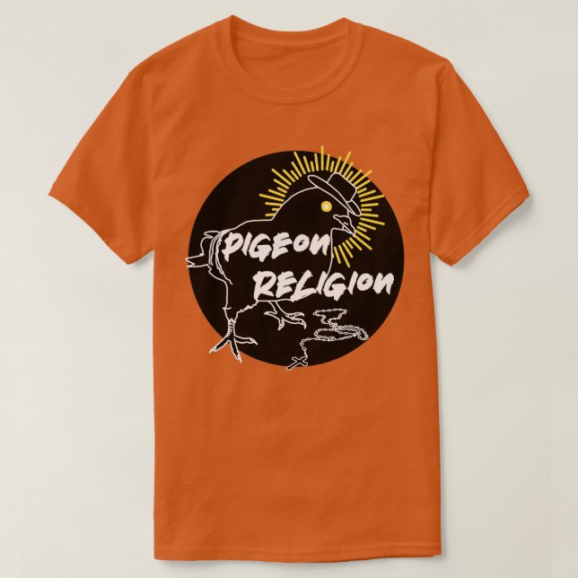 Pigeon Religion 1 T Shirt (Design framsida)