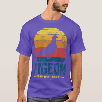 Pigeon Retro-Vintage T Shirt