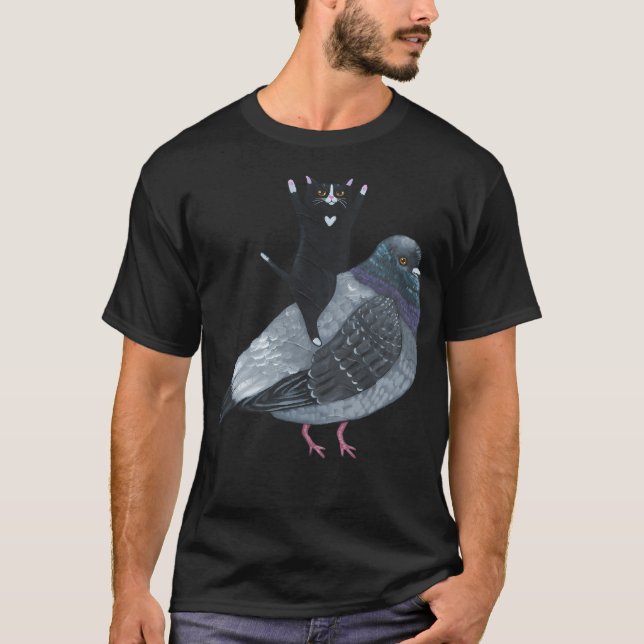 Pigeon Ride T Shirt (Framsida)