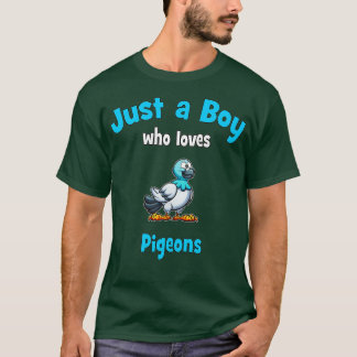 Pigeon Shirt for Boys Kids Pigeon T