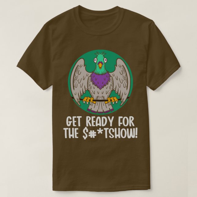 Pigeon Show T Shirt (Design framsida)