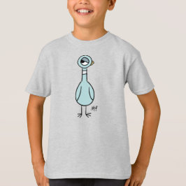 Pigeon Side Öga Kids Ash T Shirt