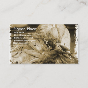 Pigeon Ställe Visitkort