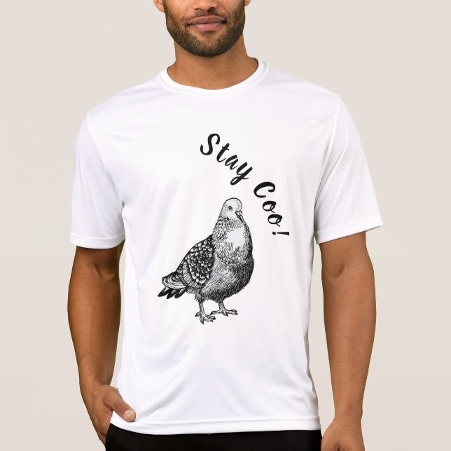 Pigeon, stanna! T-Shirt (Framsida)