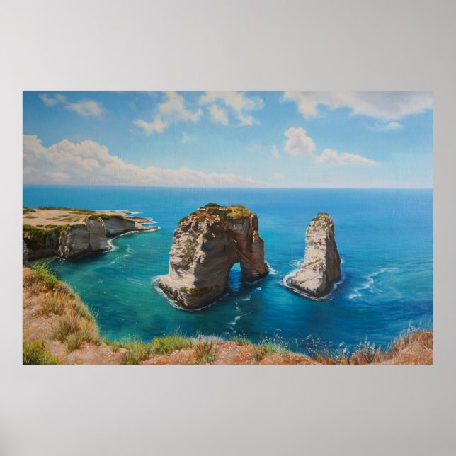 Pigeon Sten, Beirut - kustSerenity Poster (Framsidan)