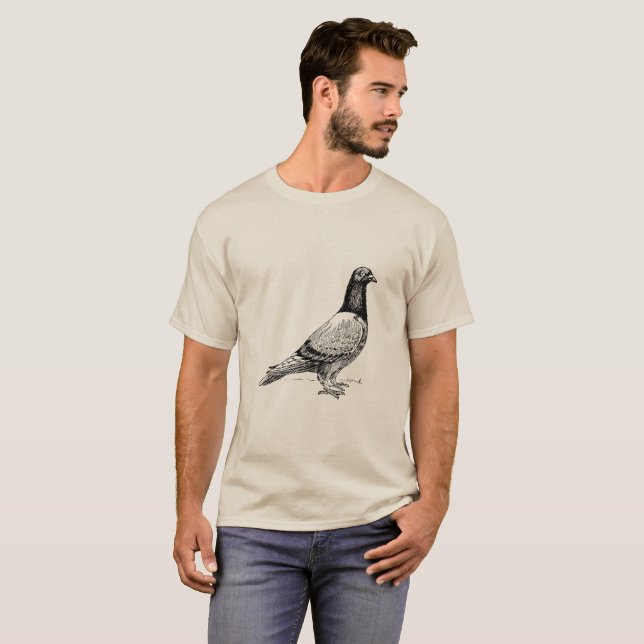 Pigeon T Shirt (Hel framsida)