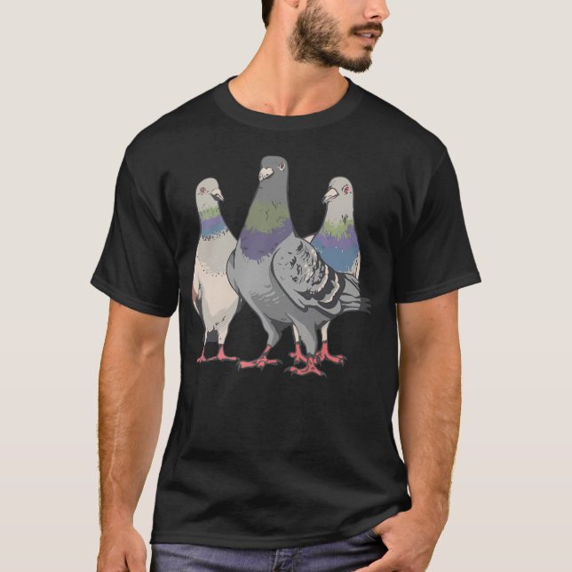 Pigeon T Shirt (Framsida)