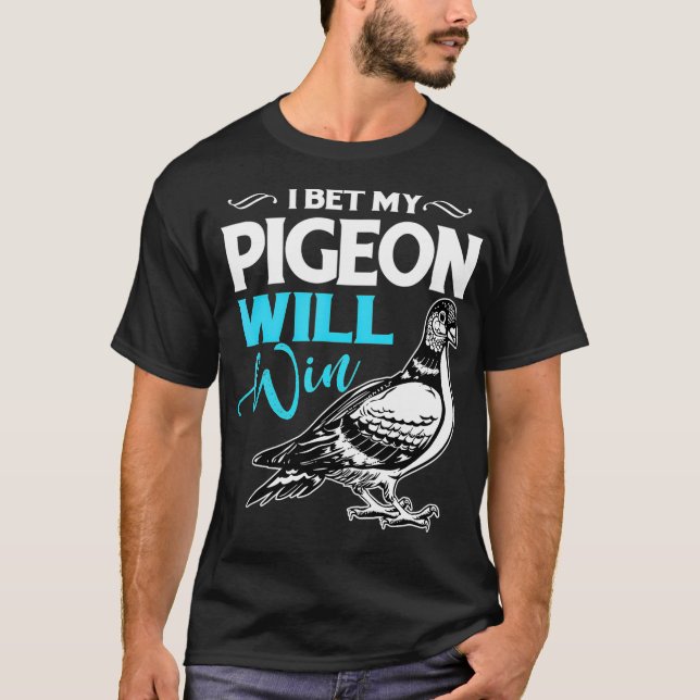 Pigeon T Shirt Tävla (Framsida)