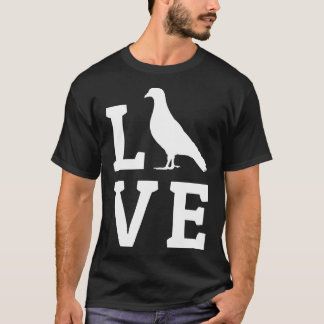 Pigeon Tävla Älskare Breeder Fancier Breeding Funn T Shirt