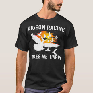 Pigeon Tävla Gift För manar Women Homing Pigeon T Shirt