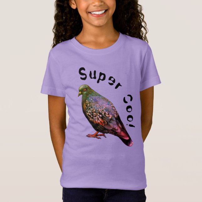 Pigeon, toppen coo! T-Shirt (Framsida)