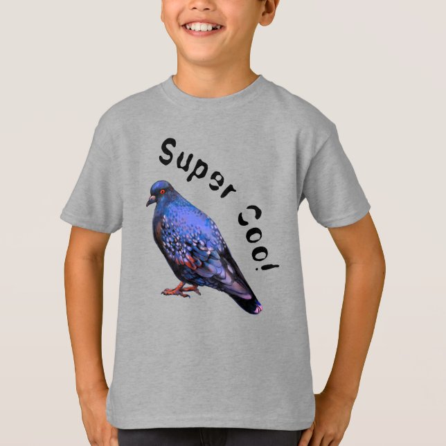Pigeon, toppen coo! T-Shirt (Framsida)