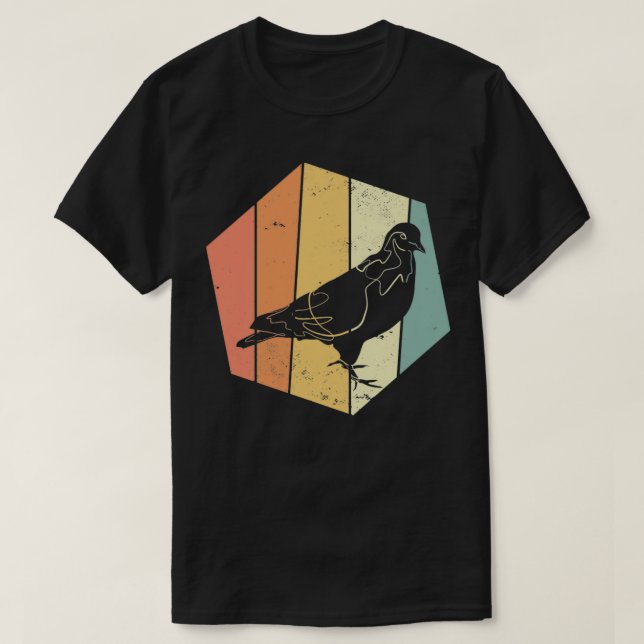 Pigeon-Vintage 13 T Shirt (Design framsida)