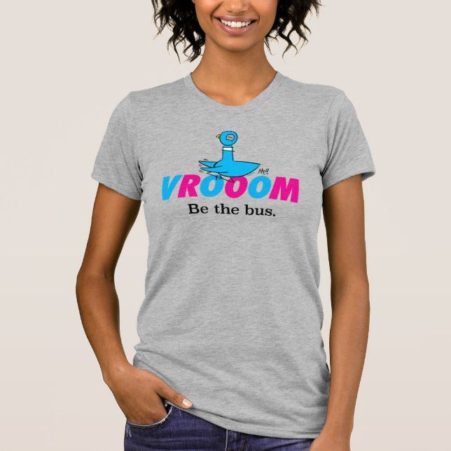 Pigeon Vroom Women's Heather T Shirt (Framsida)