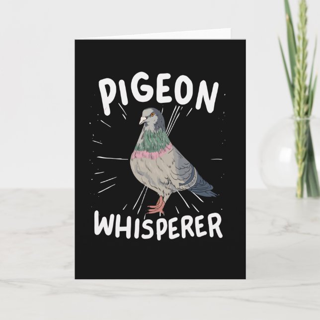 Pigeon Whisperer Kort (Framsida)
