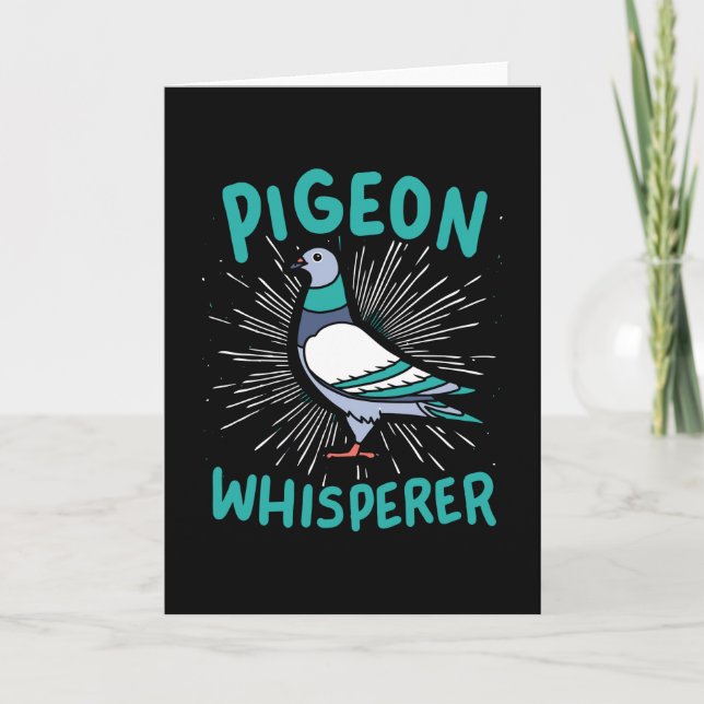 Pigeon Whisperer Kort (Framsida)