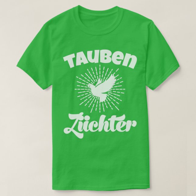 Pigeon Whisperer Pigeon Älskare Pigeon-uppfödare T Shirt (Design framsida)