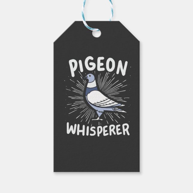 Pigeon Whisperer Presentetikett (Framsidan)