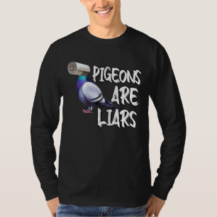Pigeoner är att fågelvilt inte är reella arter t shirt