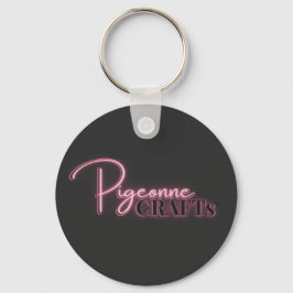 Pigeonne Crafts Logo– Keychain Nyckelring