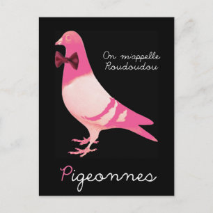 Pigeonnes - På min'appelle Roudoudou Vykort