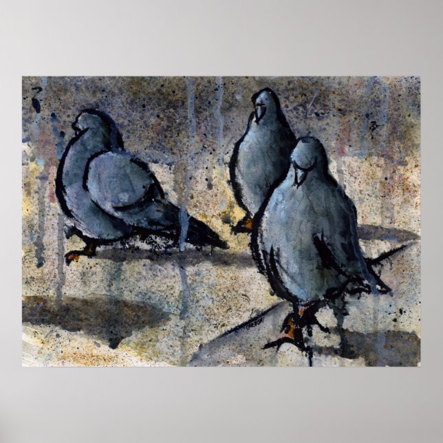 Pigeons #4 poster (Framsidan)