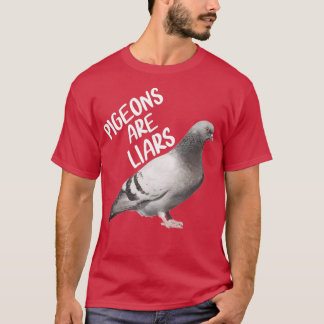 Pigeons är att fågelvilt inte är reella t shirt