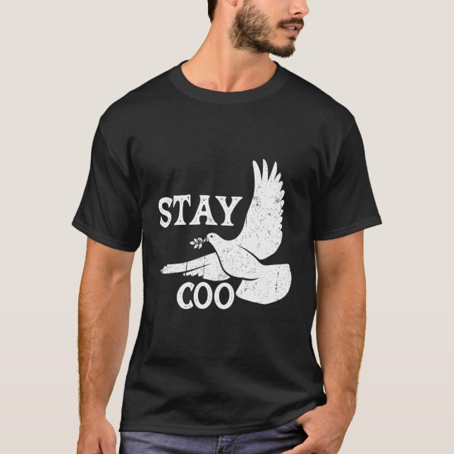 Pigeons Bird Stanna Coo Bird T Shirt (Framsida)