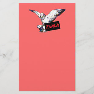 Pigeons Mating: Censored! Brevpapper