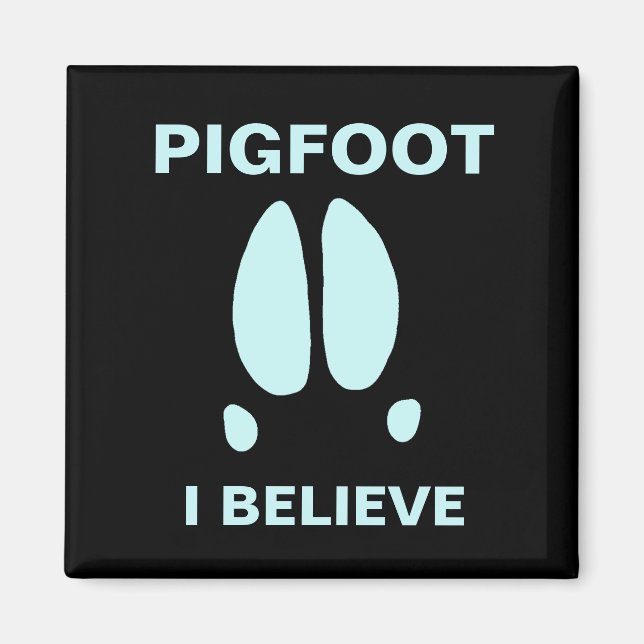Pigfoot - jag tror magnet (Framsidan)