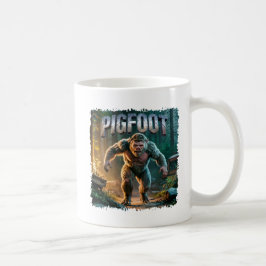Pigfoot Photographic Combo Creature Funny Kaffemugg